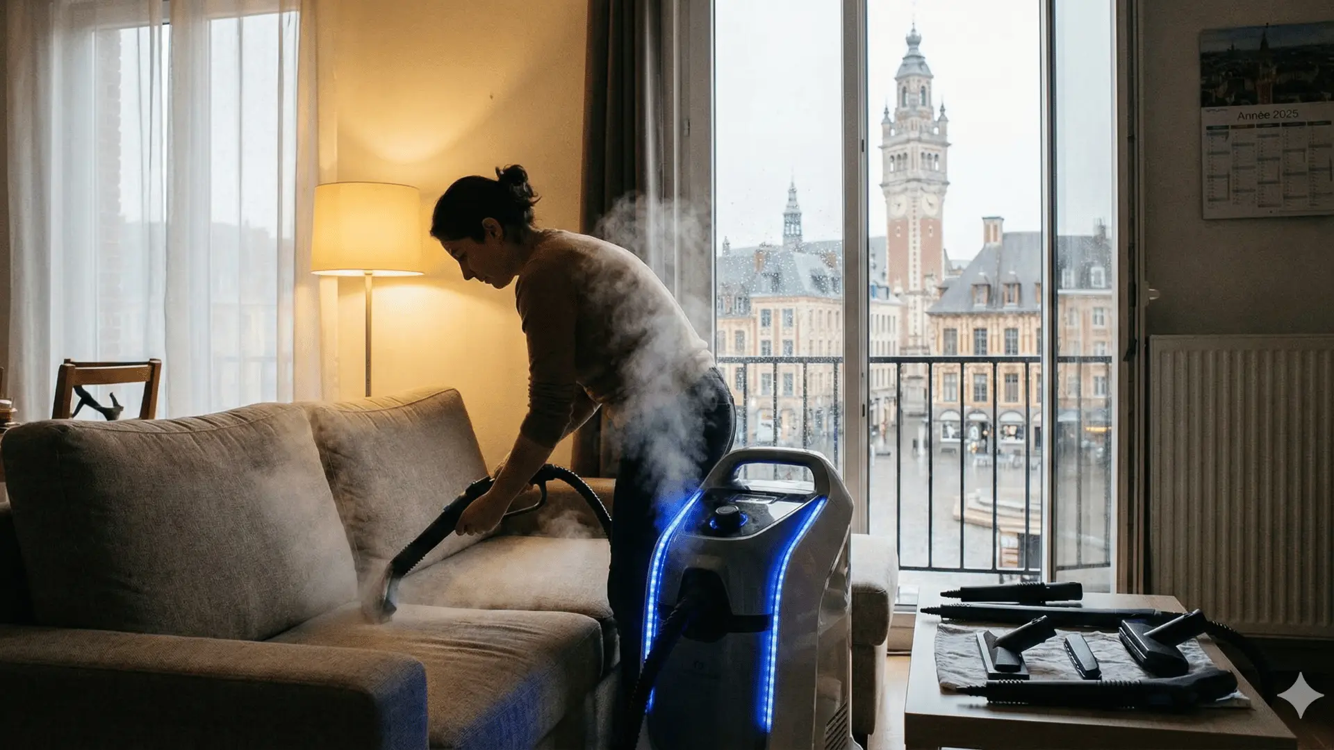 Nettoyage vapeur professionnel à Lille 59000 métropole lilloise